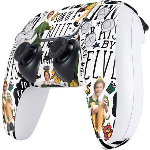 Elf Pattern PS5 Controller Skin